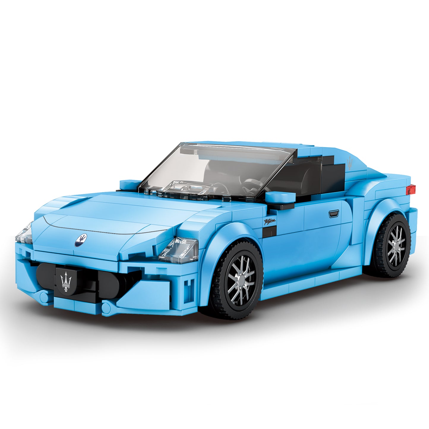 Konstruktorius/dėlionė Maserati GranTurismo, mėlyna, 384 dalių