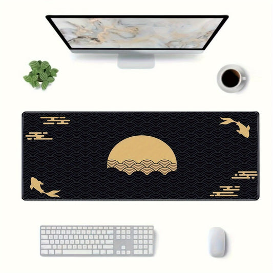 Pelės kilimėlis "Black Koi", 90x40cm