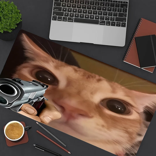 Pelės kilimėlis "Shooting Cat", 90x40cm