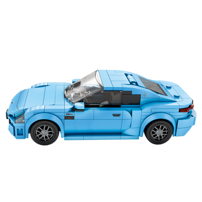 Konstruktorius/dėlionė Maserati GranTurismo, mėlyna, 384 dalių