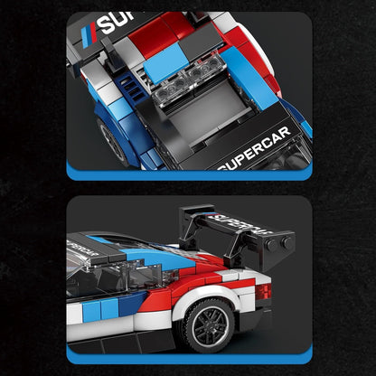 Konstruktorius/dėlionė BMW M4 GT3, įvairiaspalvis, 363 dalių