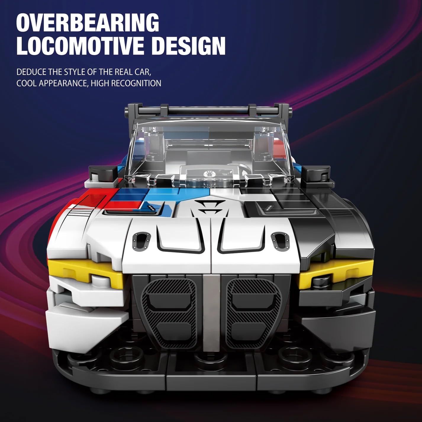 Konstruktorius/dėlionė BMW M4 GT3, įvairiaspalvis, 363 dalių