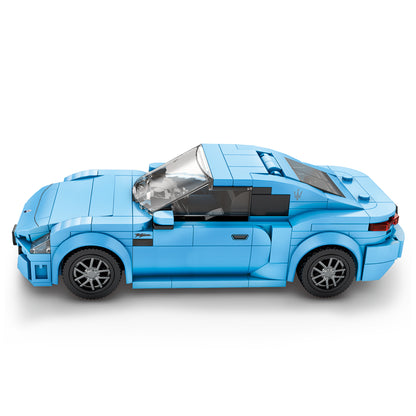Konstruktorius/dėlionė Maserati GranTurismo, mėlyna, 384 dalių