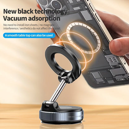 Magnetinis automobilinis telefono laikiklis, juodas