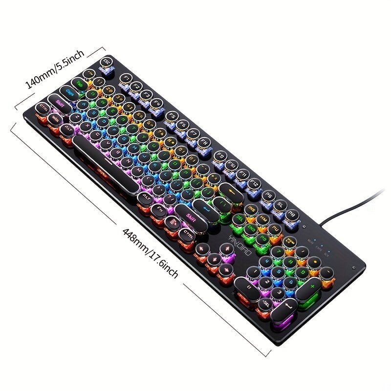 Mechaninė klaviatūra RGB
