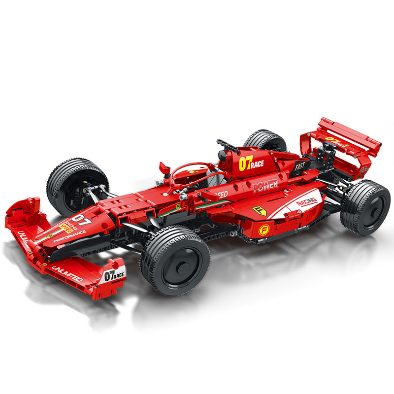 Konstruktorius formulė 1 F1, 1:8 dydžio santykiu, raudona, 928dalių