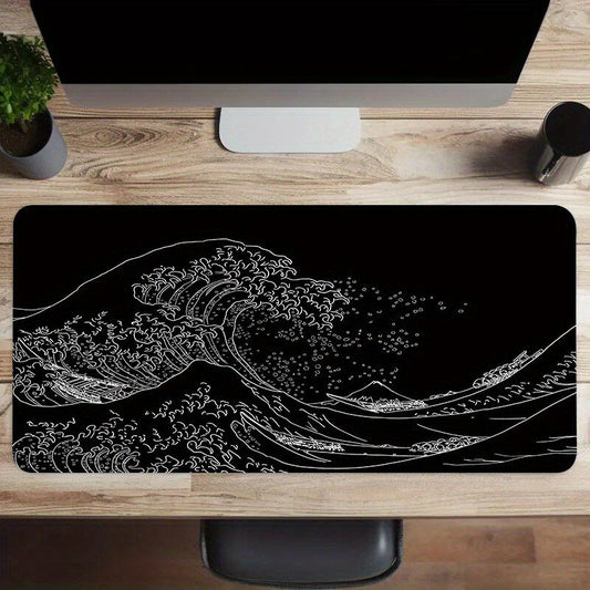 Pelės kilimėlis "Black Wave" 30x60cm