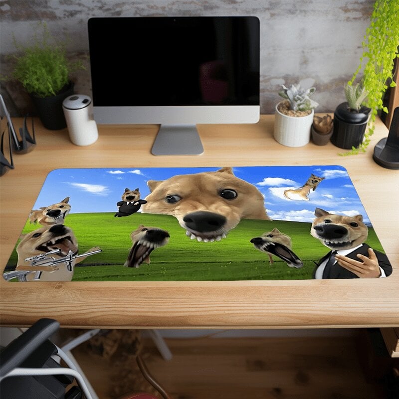 Pelės kilimėlis "Doge Memes", 80x40cm