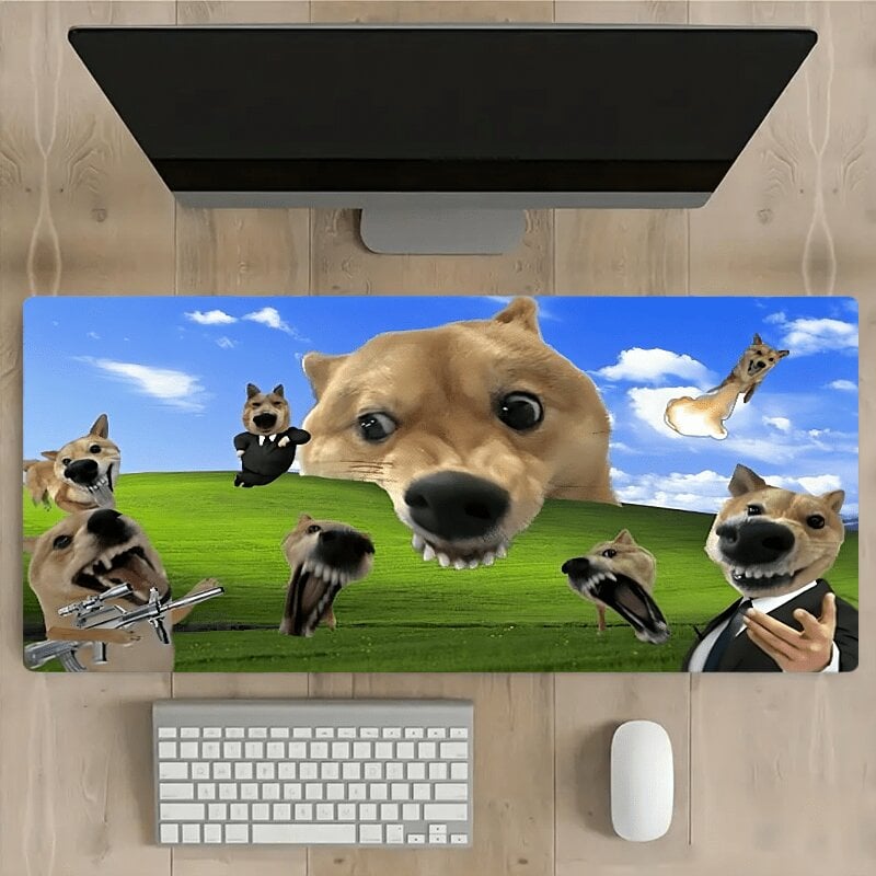 Pelės kilimėlis "Doge Memes", 80x40cm