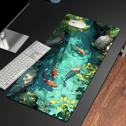 Pelės kilimėlis "Japanese Koi Pond", 30x60cm