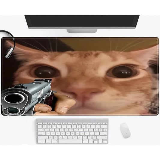 Pelės kilimėlis "Shooting Cat", 90x40cm