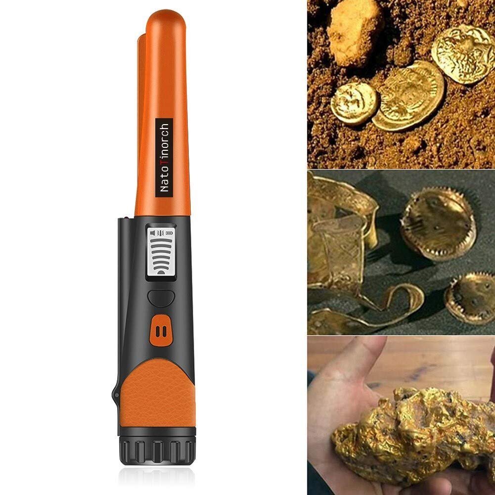 Rankinis metalo detektorius su LED indikatoriumi
