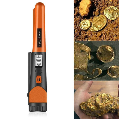 Rankinis metalo detektorius su LED indikatoriumi