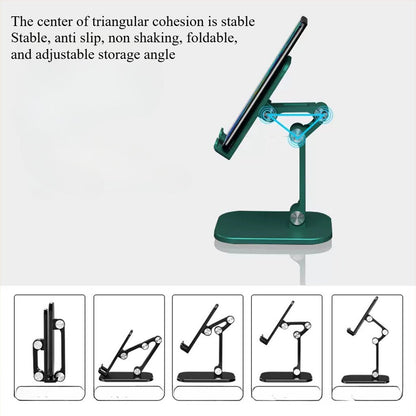 Stalinis telefono laikiklis, baltas, reguliuojamas