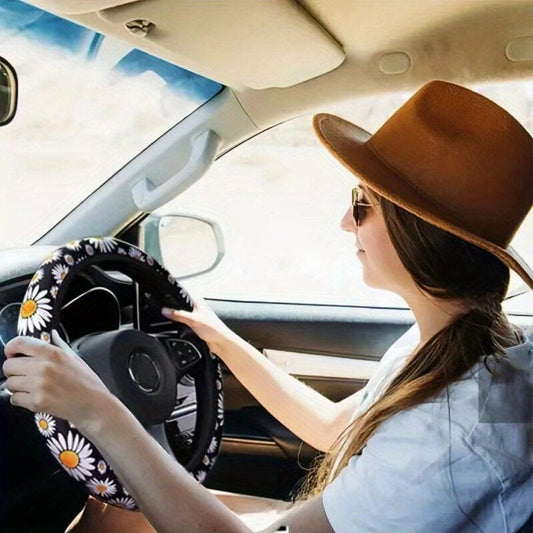 Vairo užvalkalas, su ramunėmis